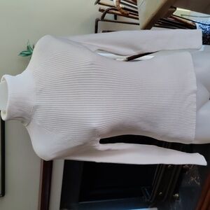 NWOT BANANA REPUBLIC Turtleneck Sweater Size SP Off White